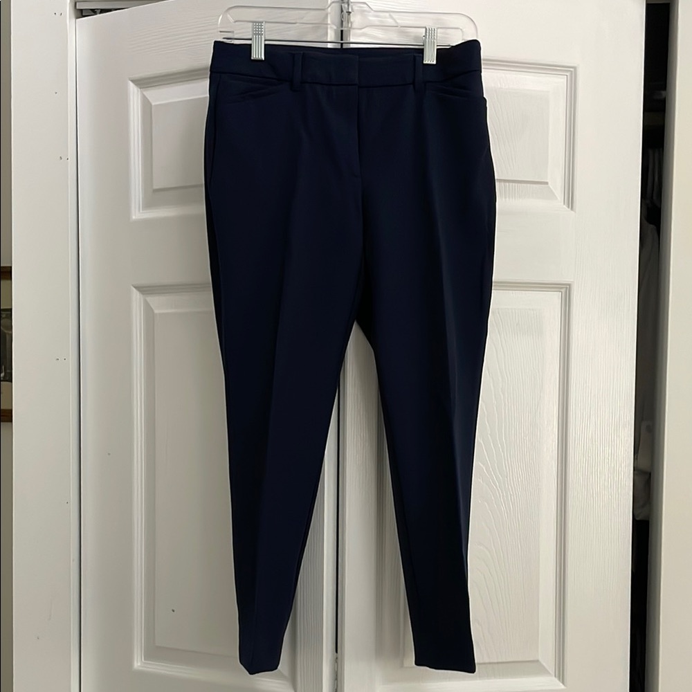 White House Black Market Navy Slim Ankle Pants